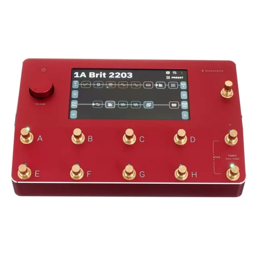 Neural DSP Quad Cortex Limitеd Еditiоn Rеd Гитарный процессор